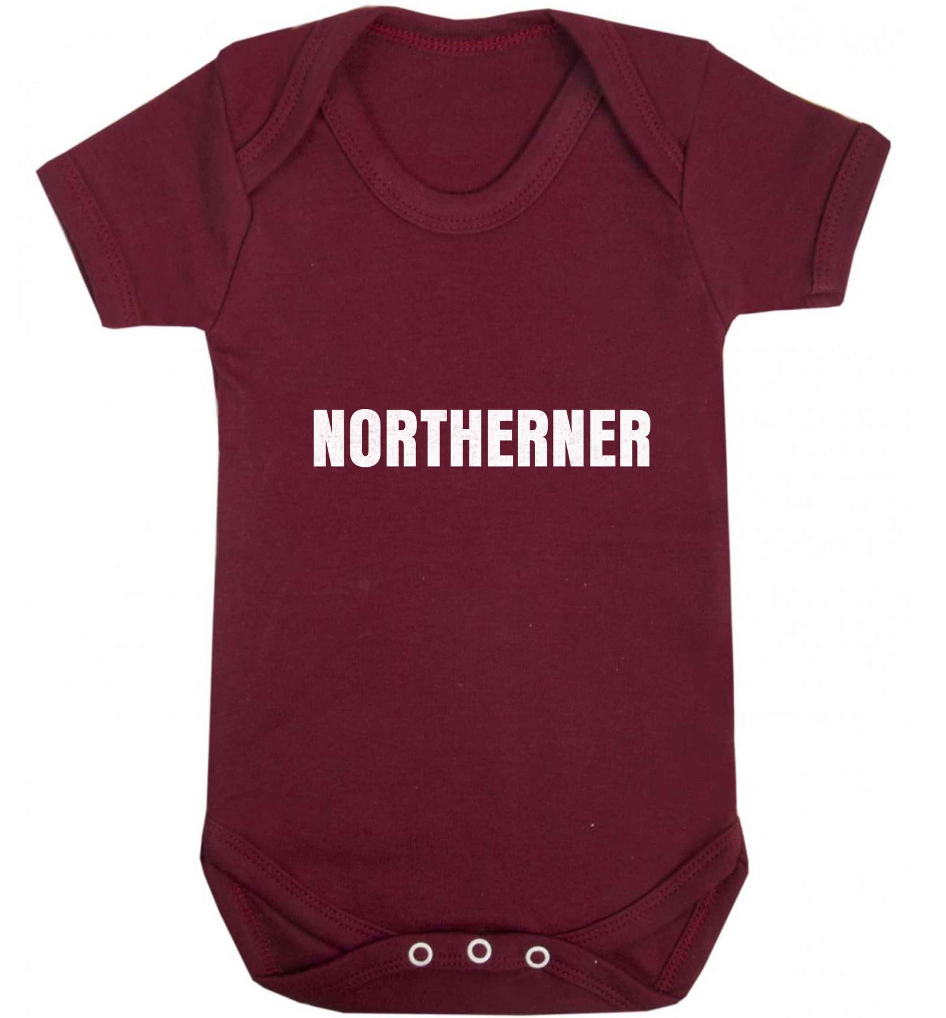 Northerner baby vest maroon 18-24 months