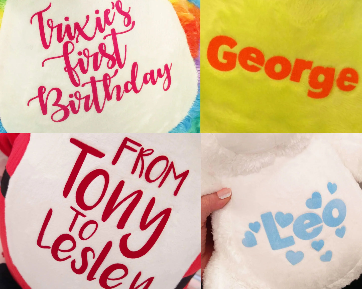 Personalised Christmas Teddies