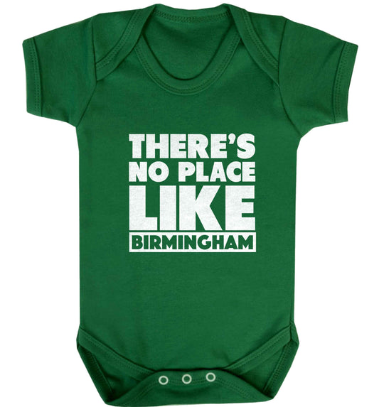 There's no place like Birmingham baby vest green 18-24 months