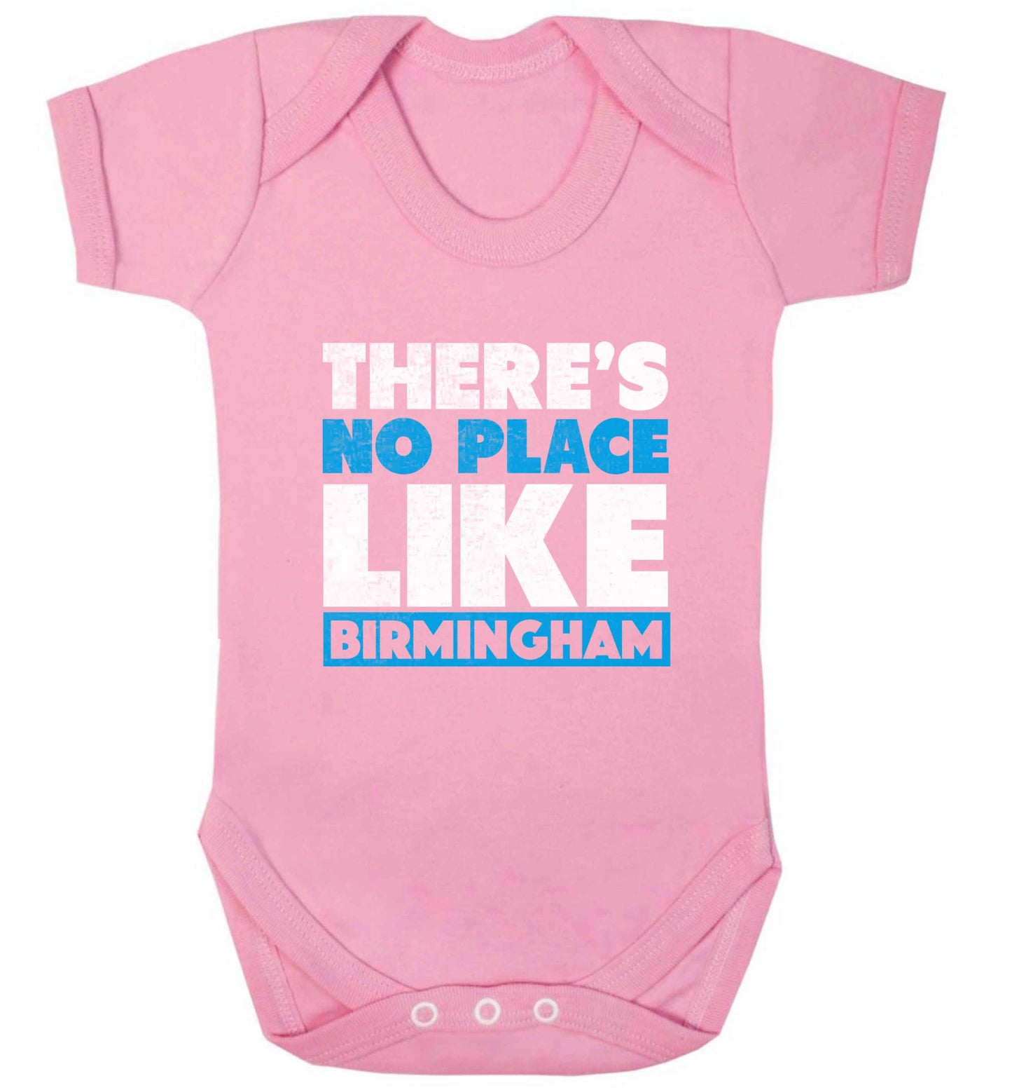 There's no place like Birmingham baby vest pale pink 18-24 months
