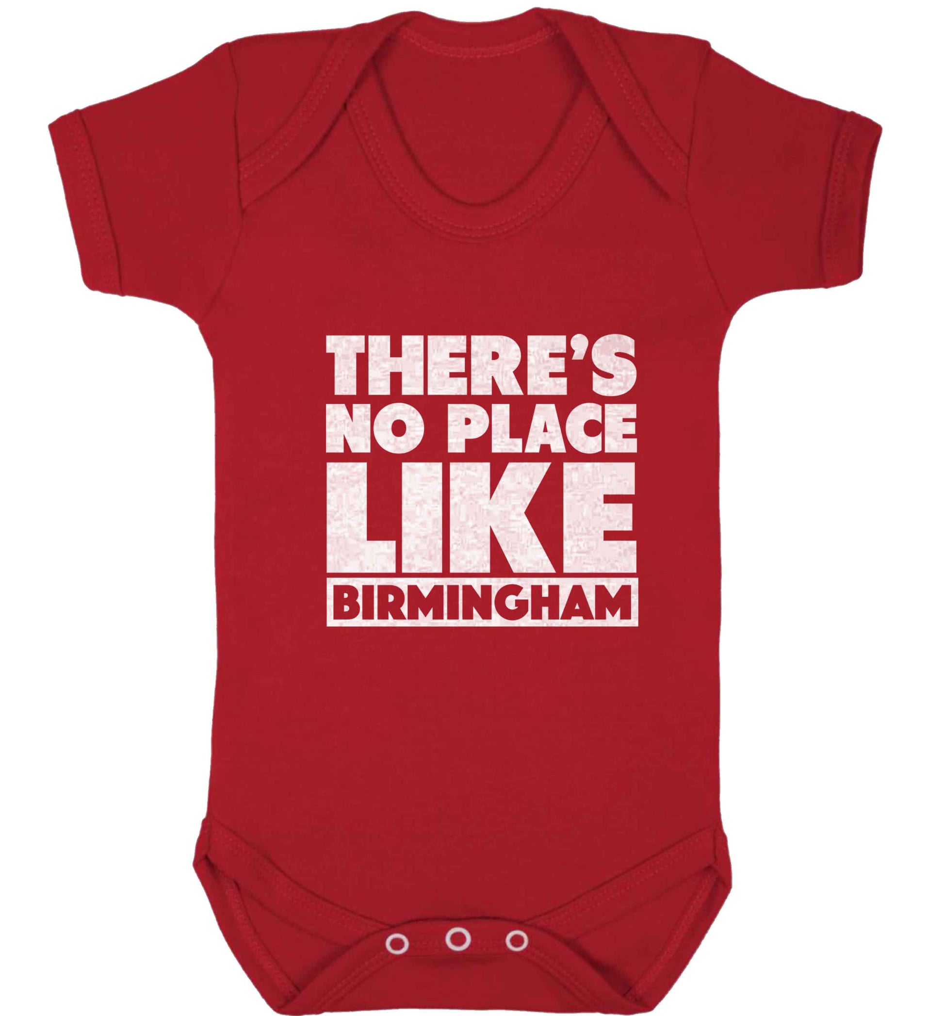 There's no place like Birmingham baby vest red 18-24 months