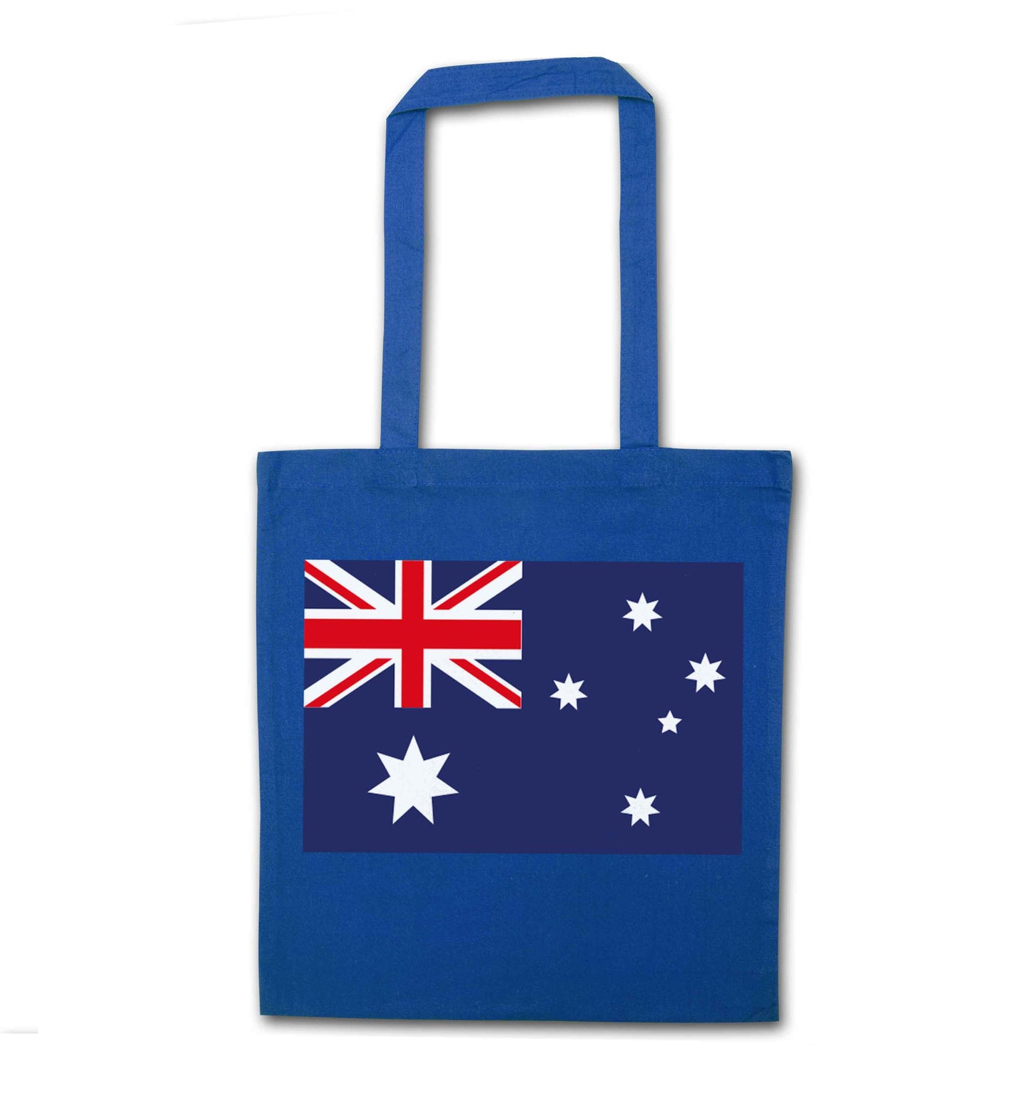 Australian Flag blue tote bag