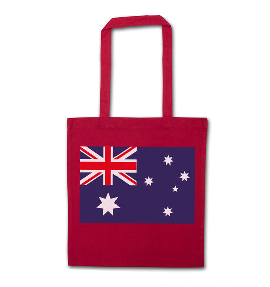 Australian Flag red tote bag
