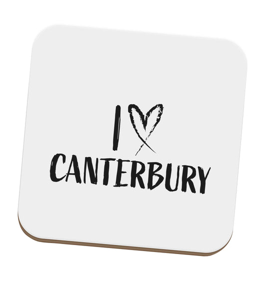 I love Canterbury set of four coasters