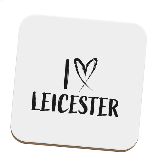I love Leicester set of four coasters