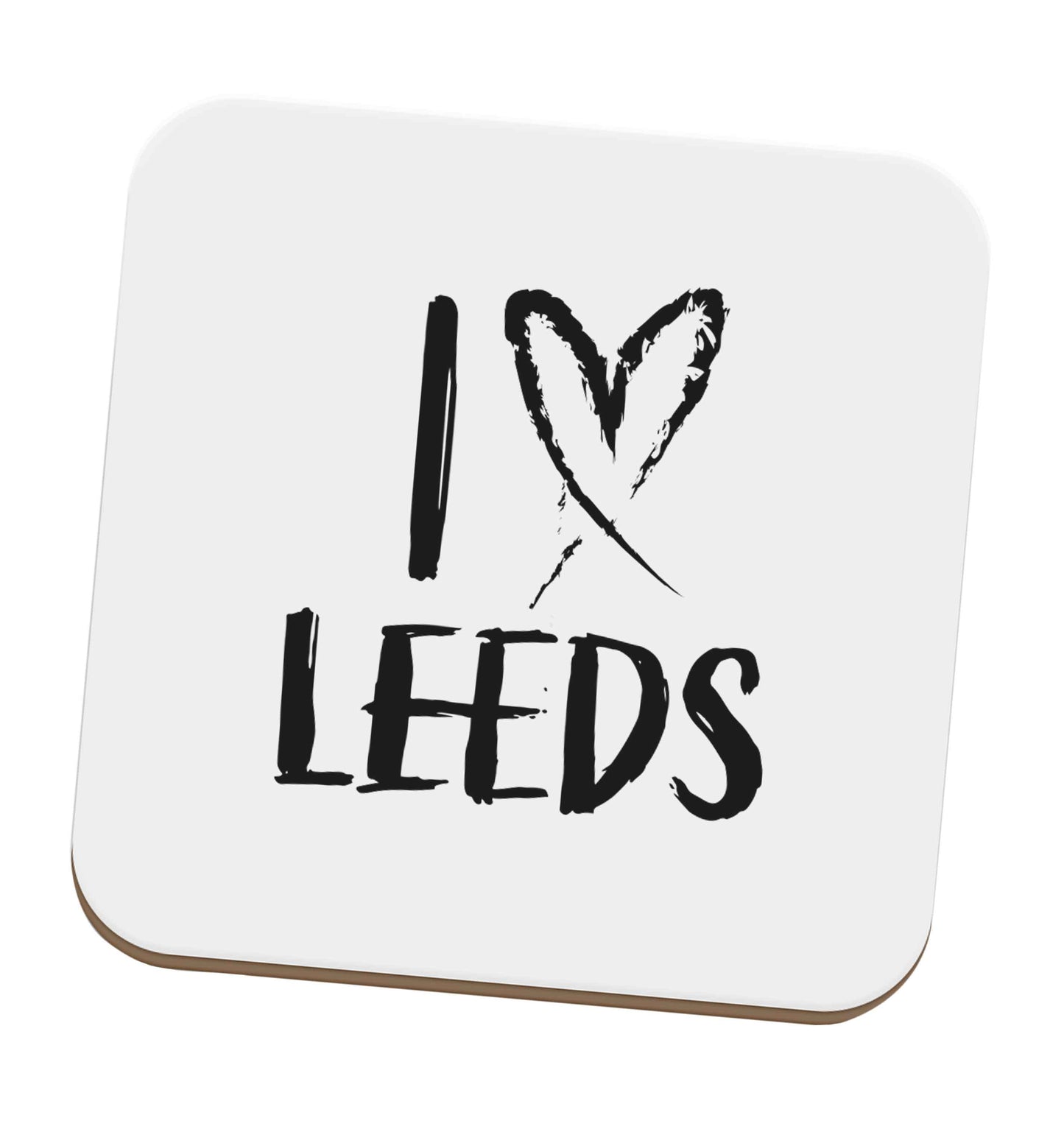 I love Leeds set of four coasters