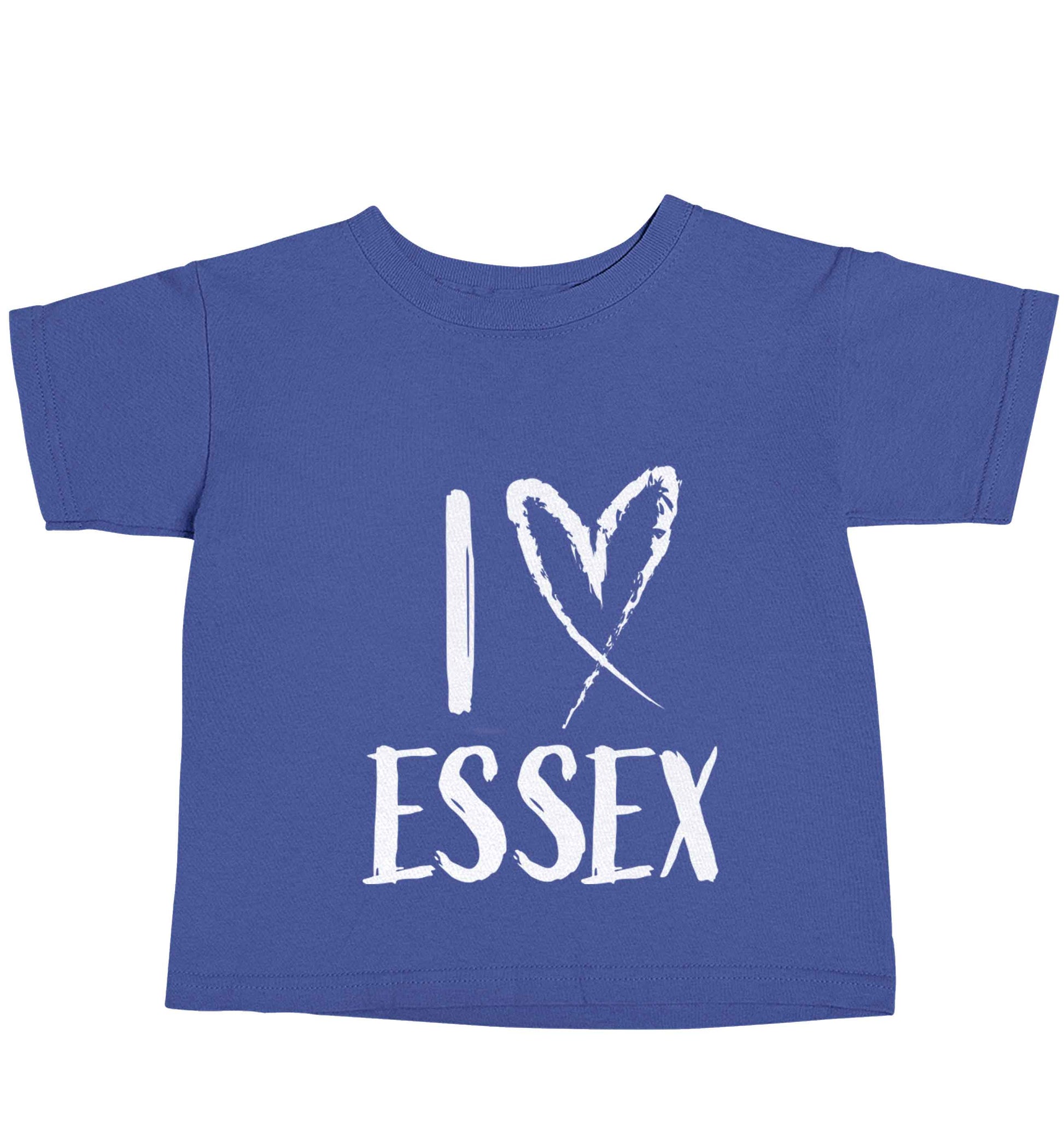 I love Essex blue baby toddler Tshirt 2 Years
