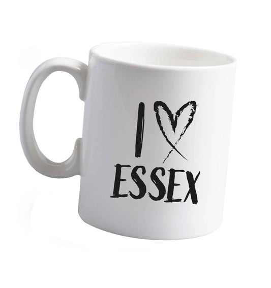 10 oz I love Essex ceramic mug right handed