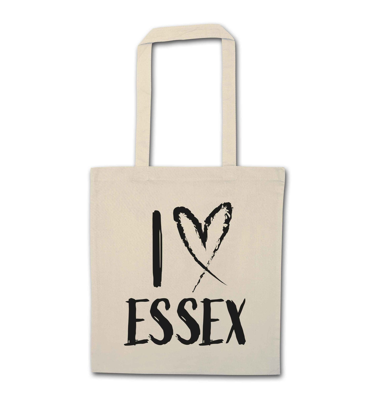 I love Essex natural tote bag