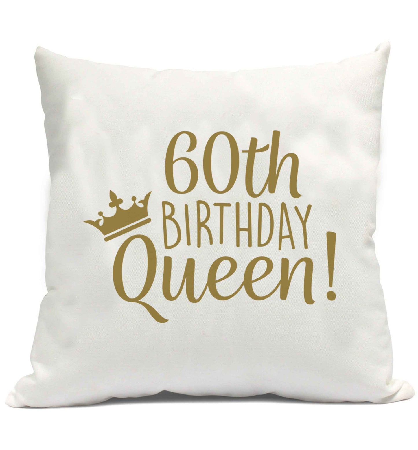 60th birthday Queen cushion cover and filling