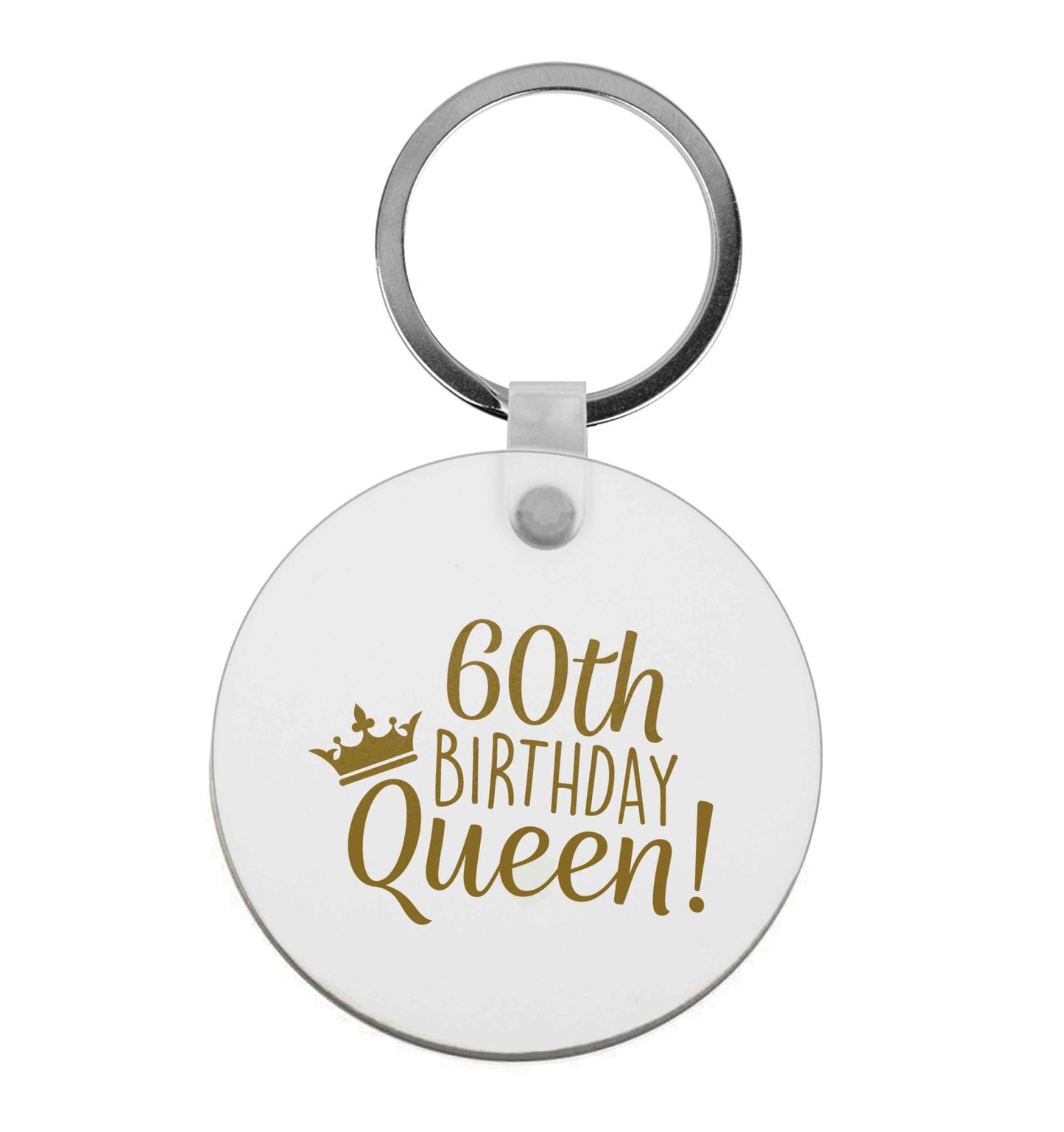 60th birthday Queen | Keyring