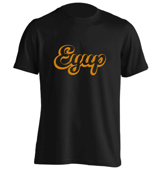 Eyup adults unisex black Tshirt 2XL
