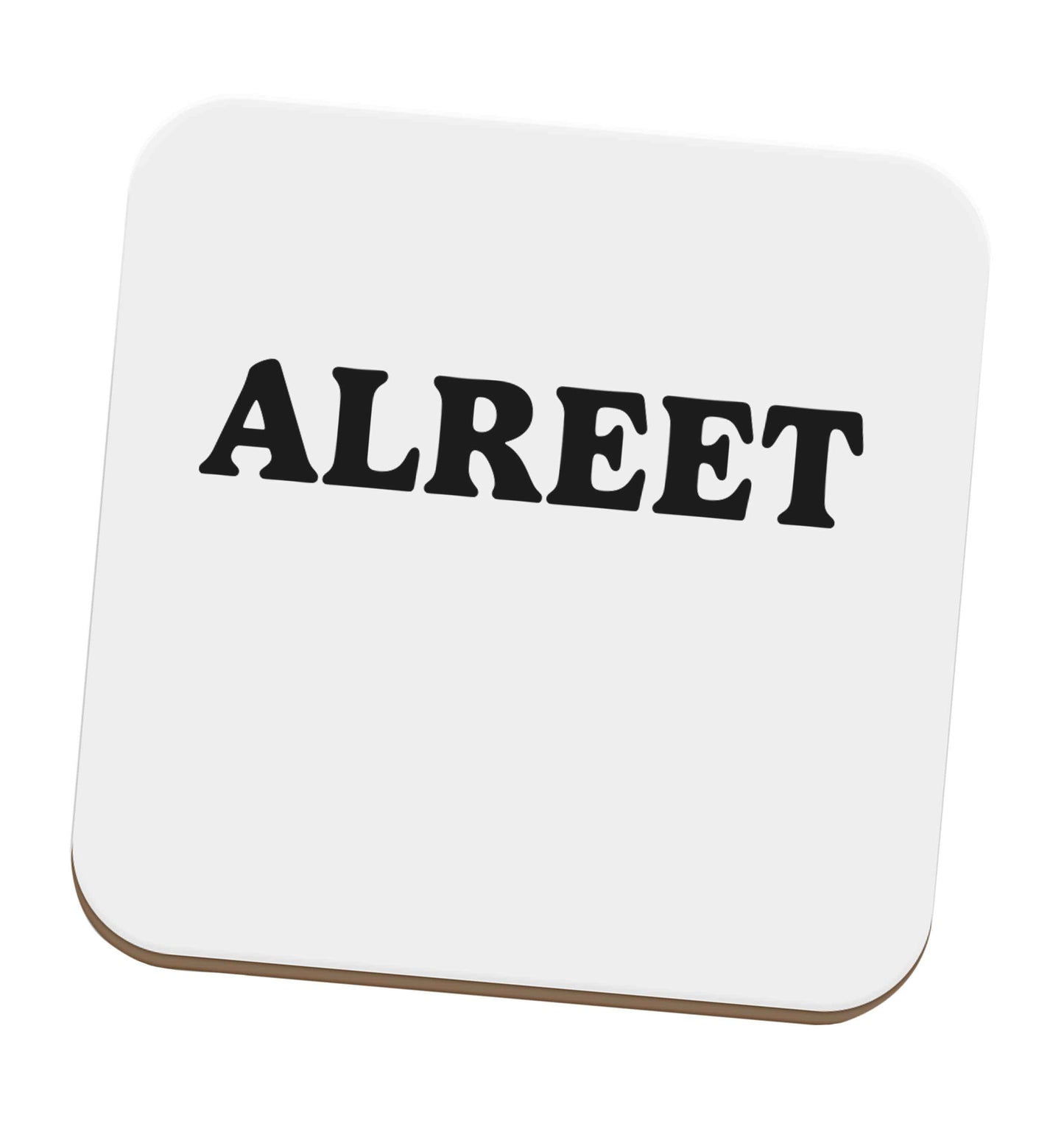 Alreet set of four coasters