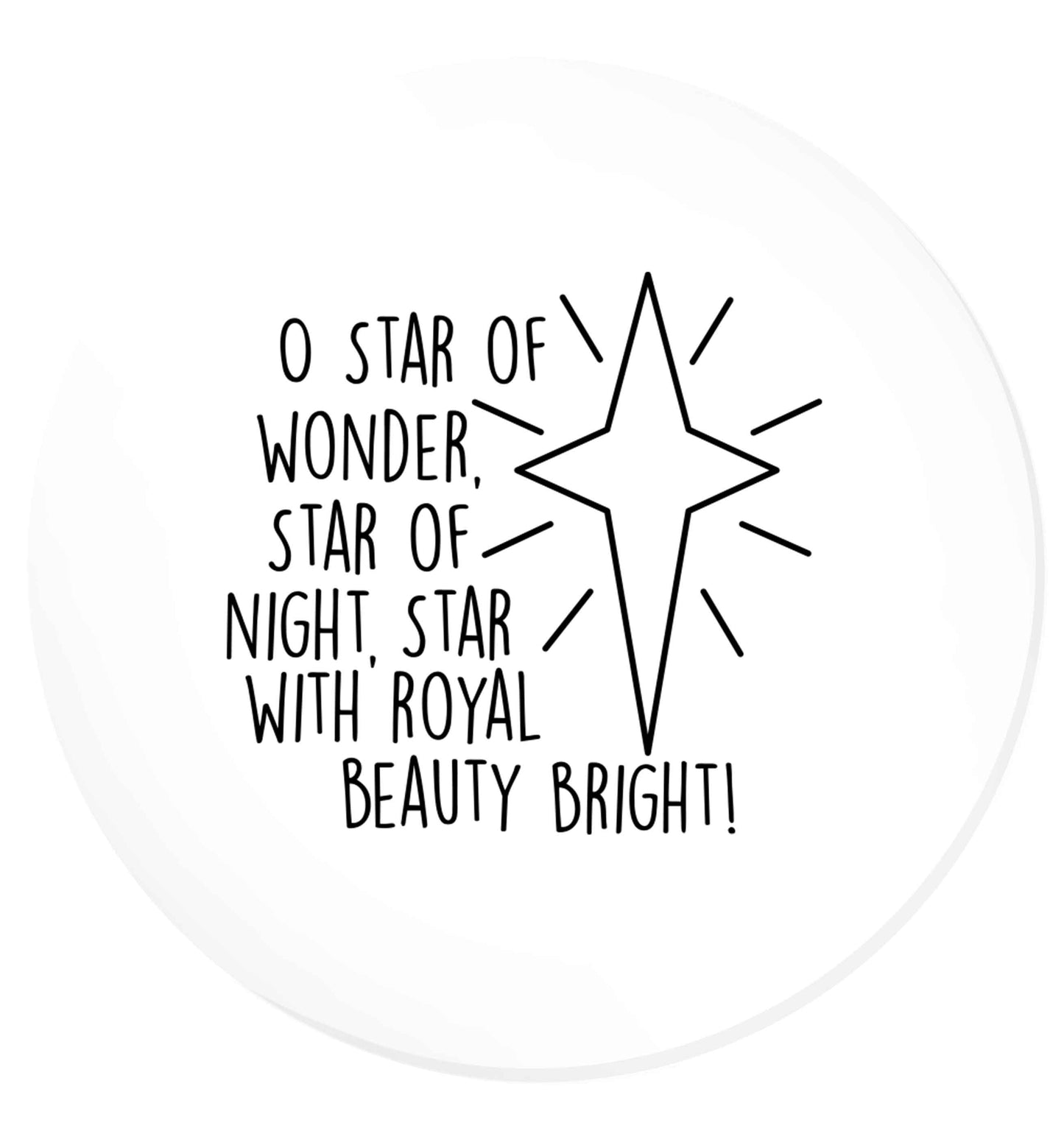 Oh star of wonder star of night, star with royal beauty bright | Magnet