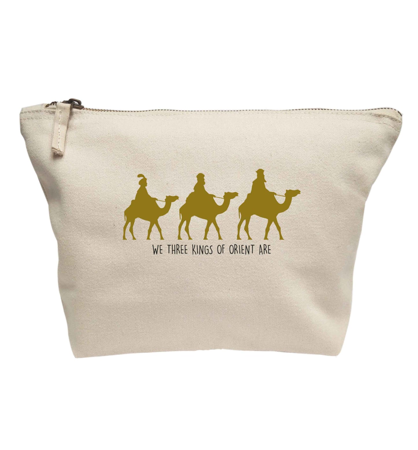 We three kings of orient are | Makeup / wash bag
