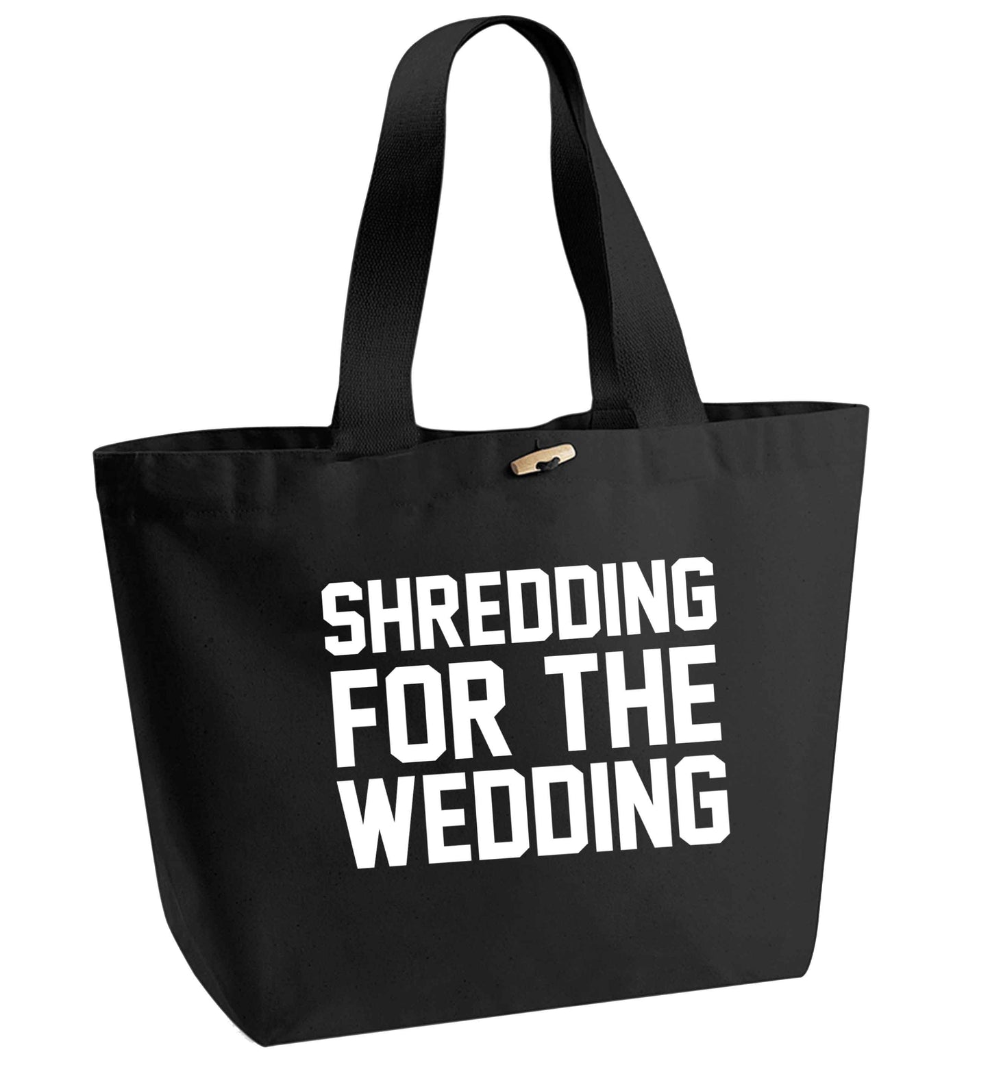 Get motivated and get fit for your big day! Our workout quotes and designs will get you ready to sweat! Perfect for any bride, groom or bridesmaid to be! organic cotton premium tote bag with wooden toggle in black