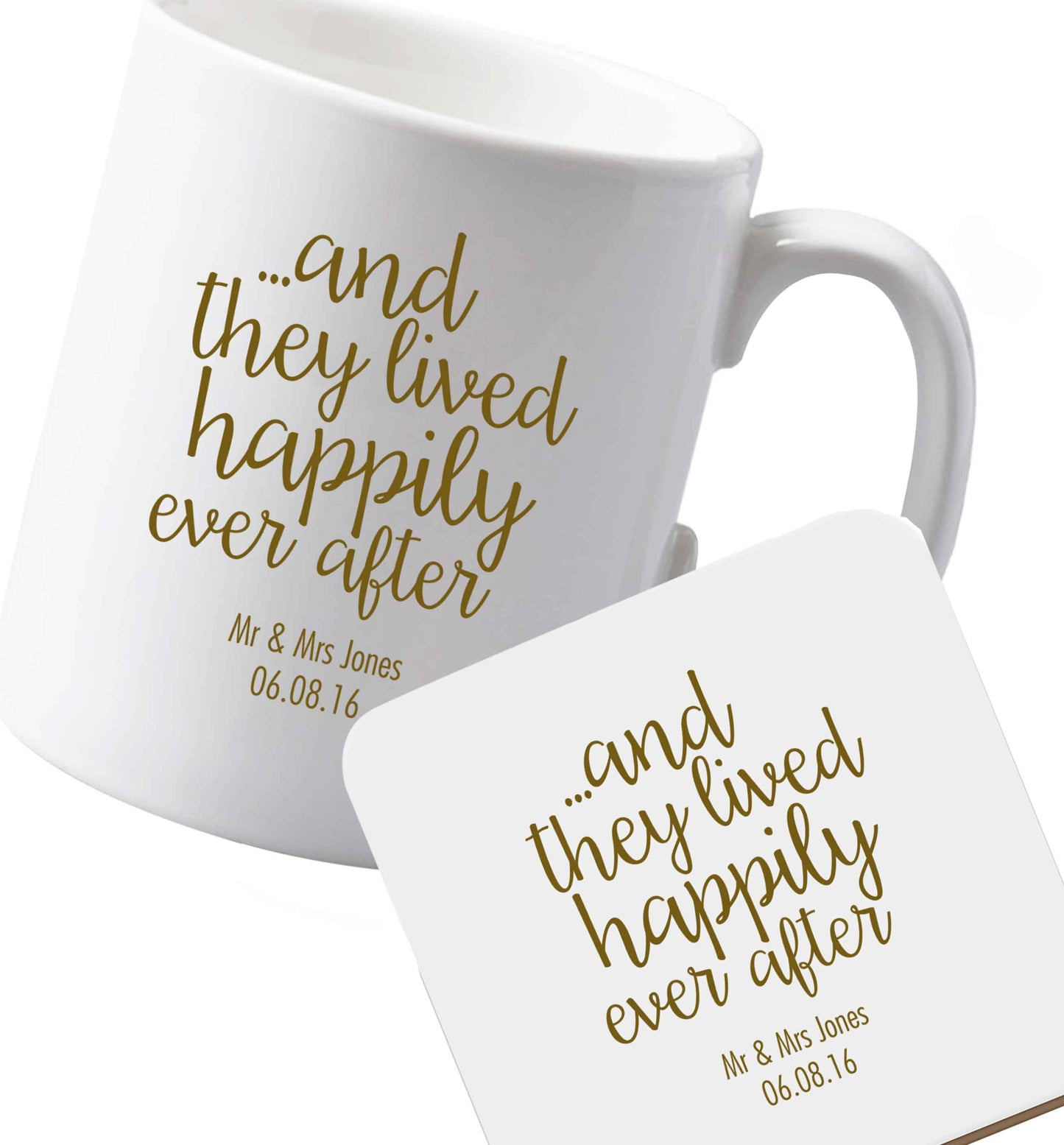 10 oz Ceramic mug and coaster Favourite Type Pan Pancake both sides