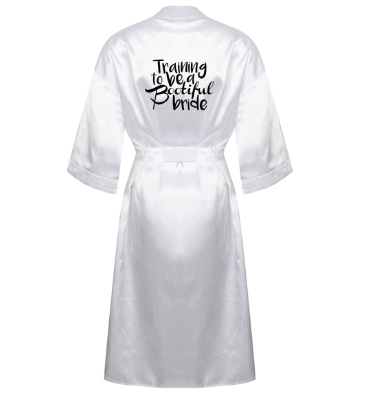 Get motivated and get fit for your big day! Our workout quotes and designs will get you ready to sweat! Perfect for any bride, groom or bridesmaid to be!  XL/XXL white ladies dressing gown size 16/18