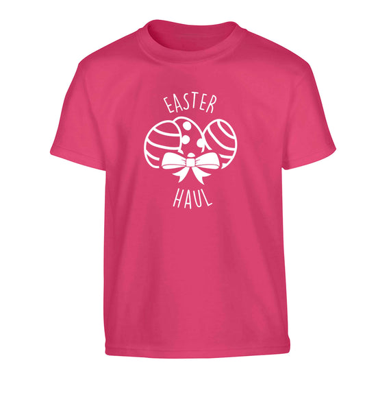 Easter haul Children's pink Tshirt 12-13 Years