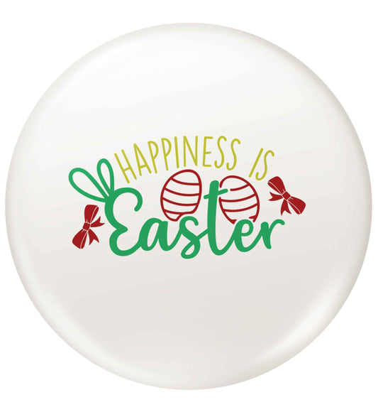Happiness is easter small 25mm Pin badge