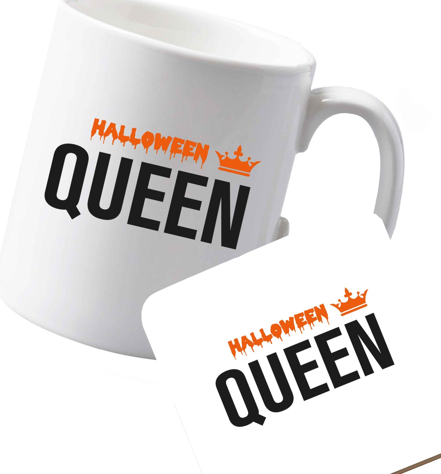 10 oz Ceramic mug and coaster Favourite Type Pan Pancake both sides