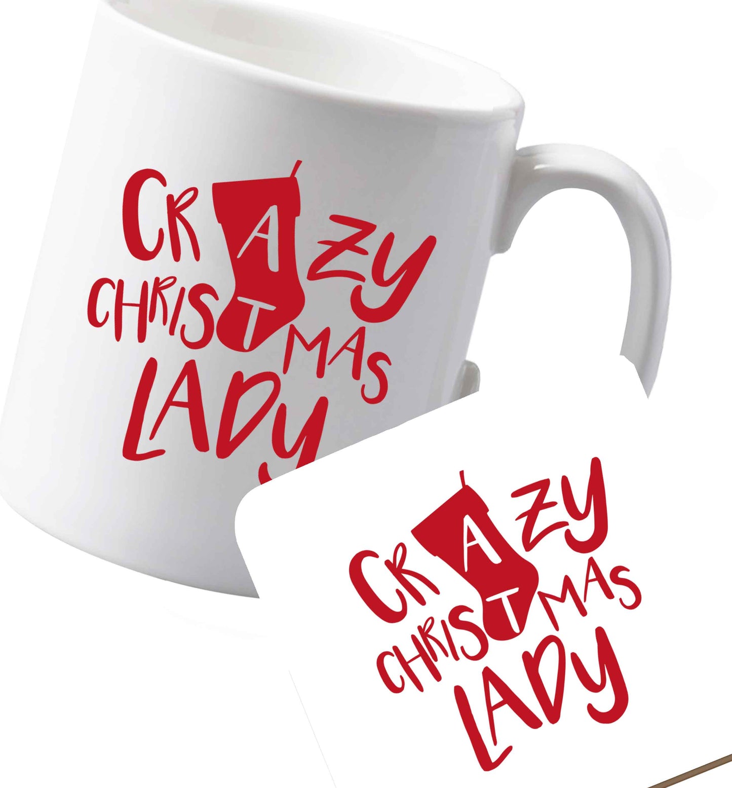 10 oz Ceramic mug and coaster Favourite Type Pan Pancake both sides