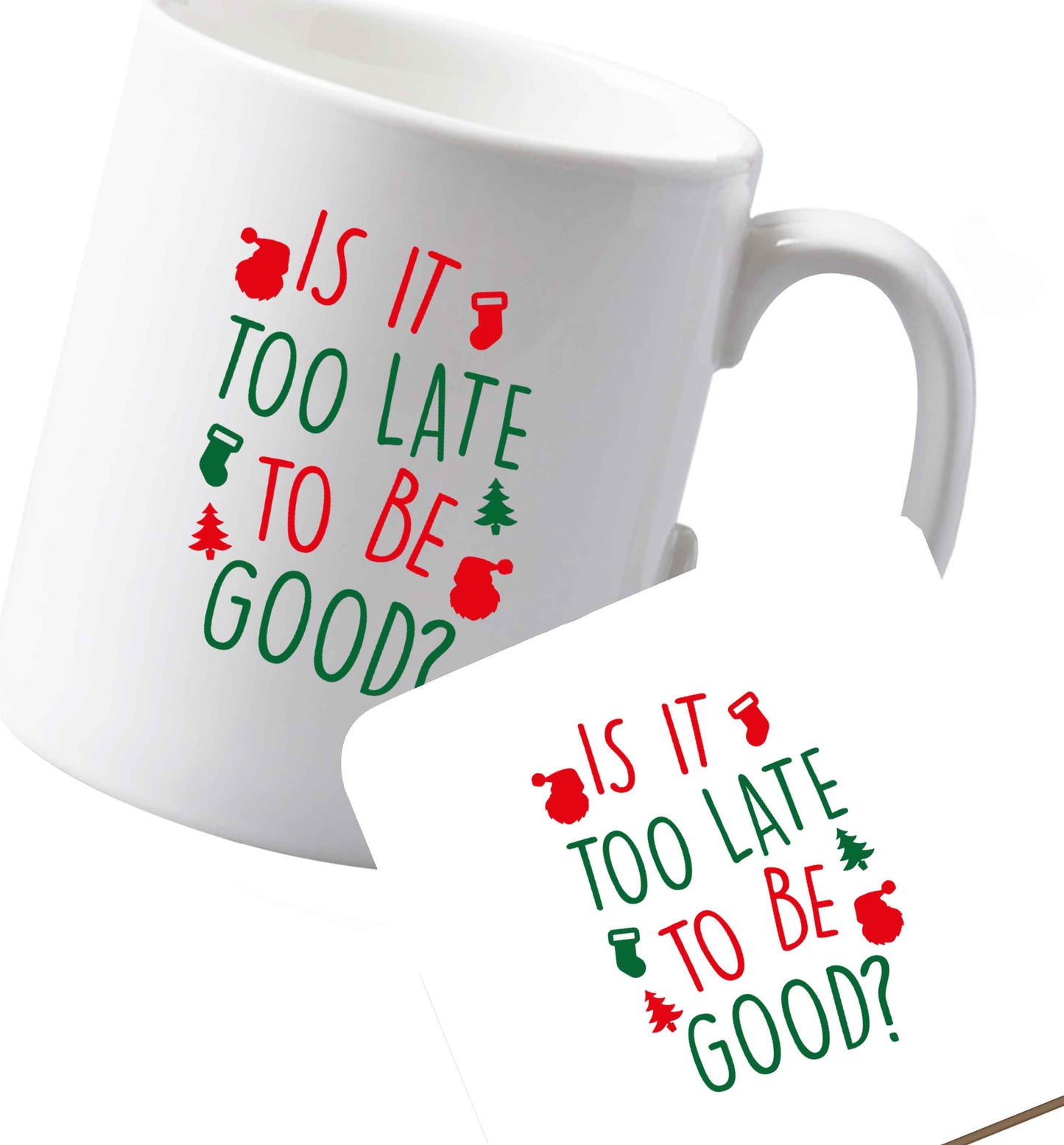 10 oz Ceramic mug and coaster Favourite Type Pan Pancake both sides