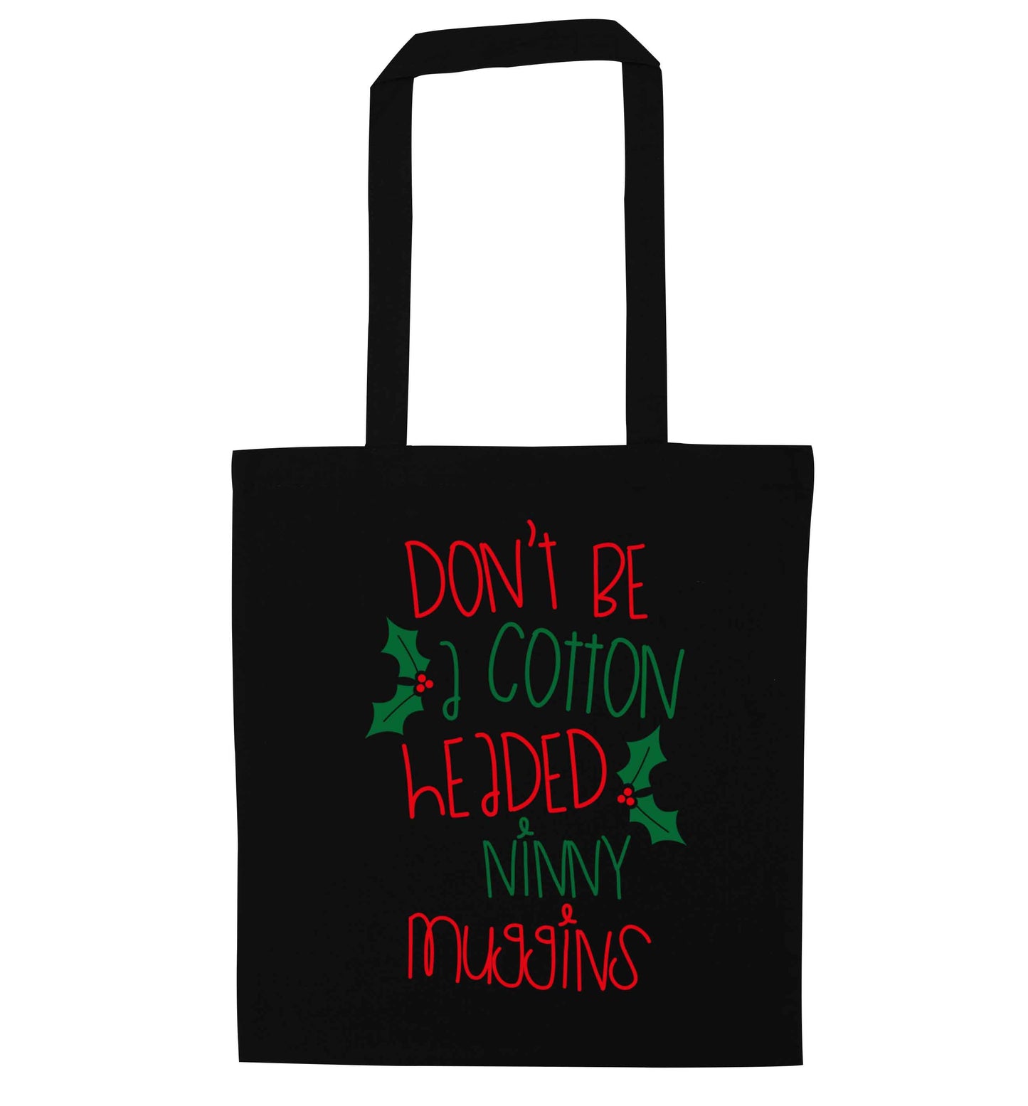 Too Late to be Good black tote bag
