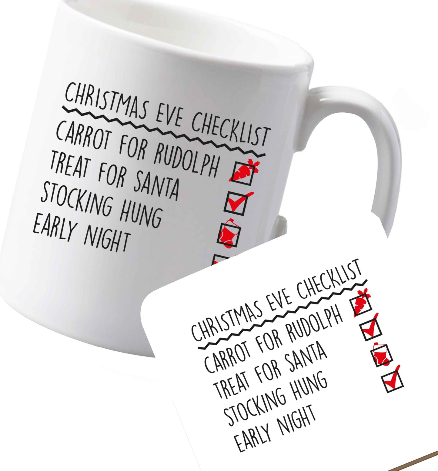 10 oz Ceramic mug and coaster Favourite Type Pan Pancake both sides