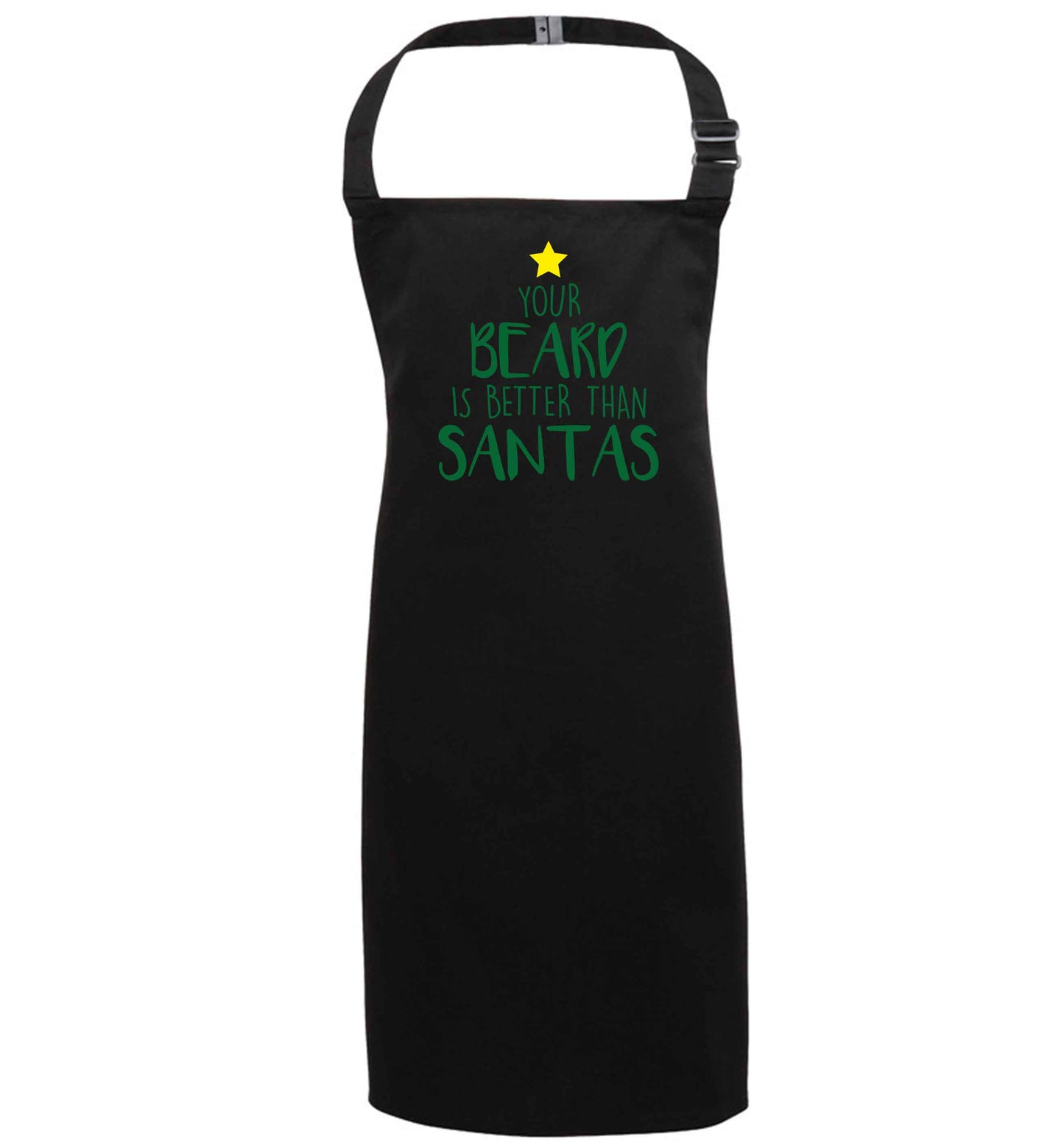 Your Beard Better than Santas black apron 7-10 years