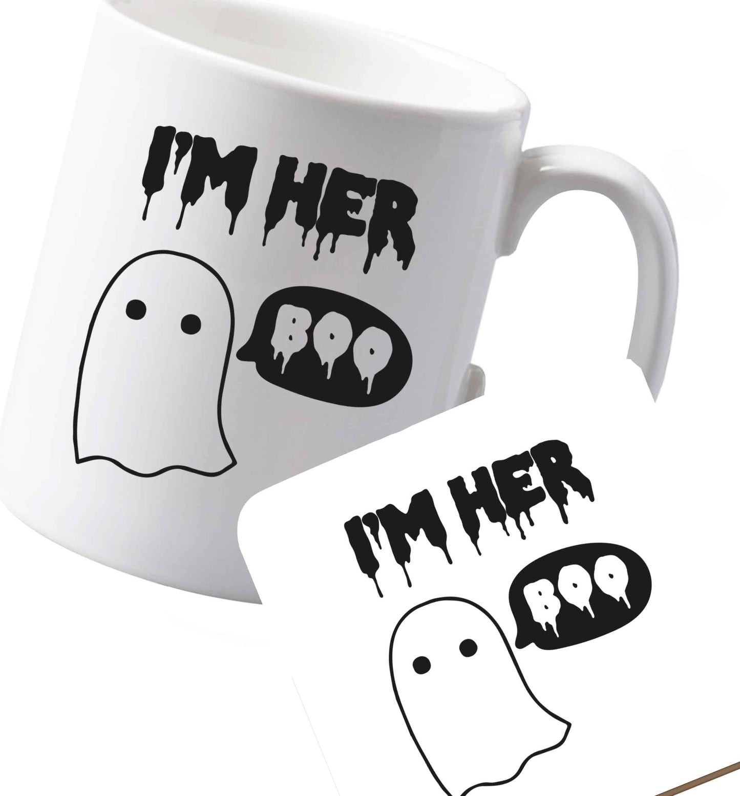 10 oz Ceramic mug and coaster Favourite Type Pan Pancake both sides