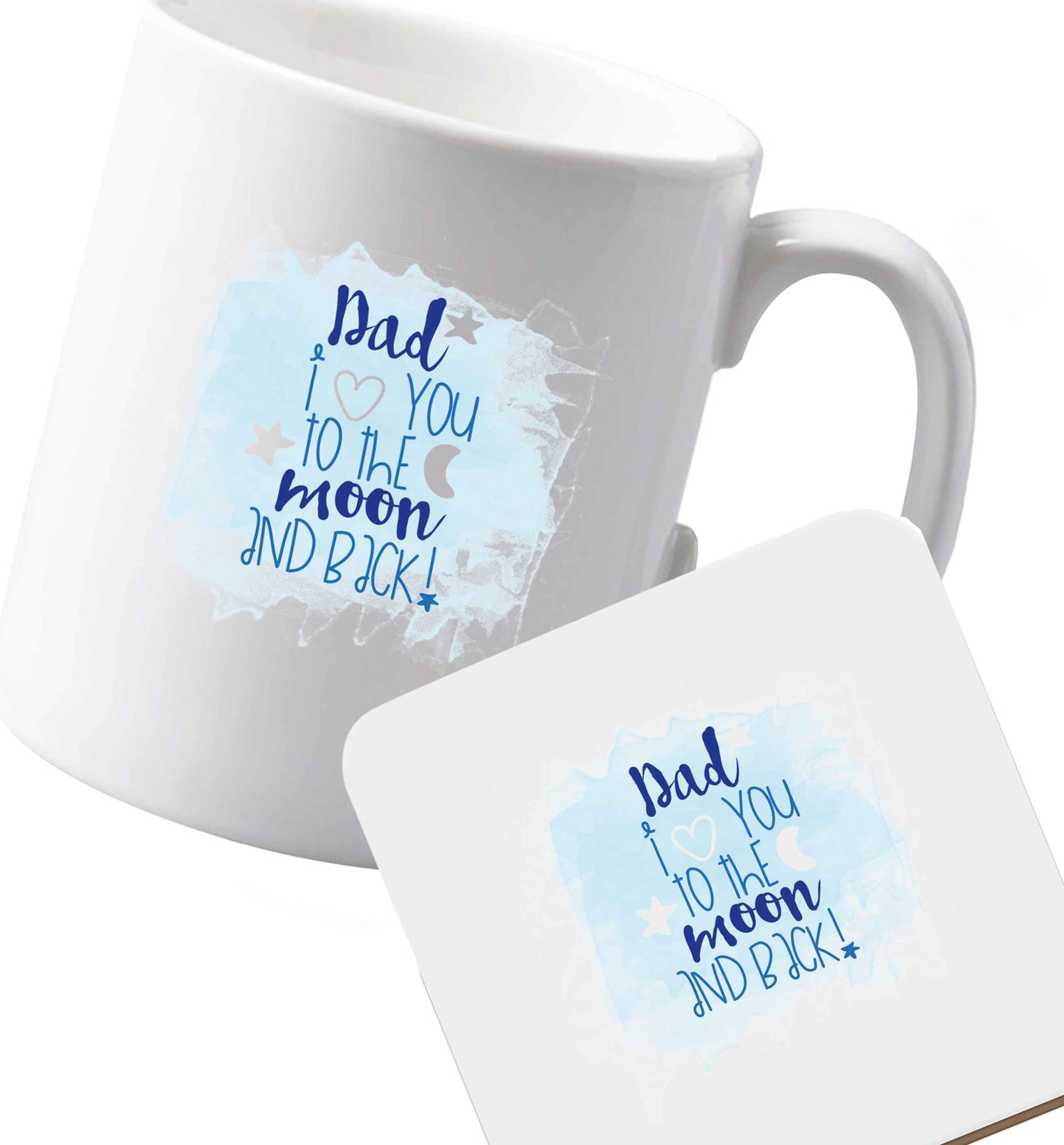 10 oz Ceramic mug and coaster Favourite Type Pan Pancake both sides