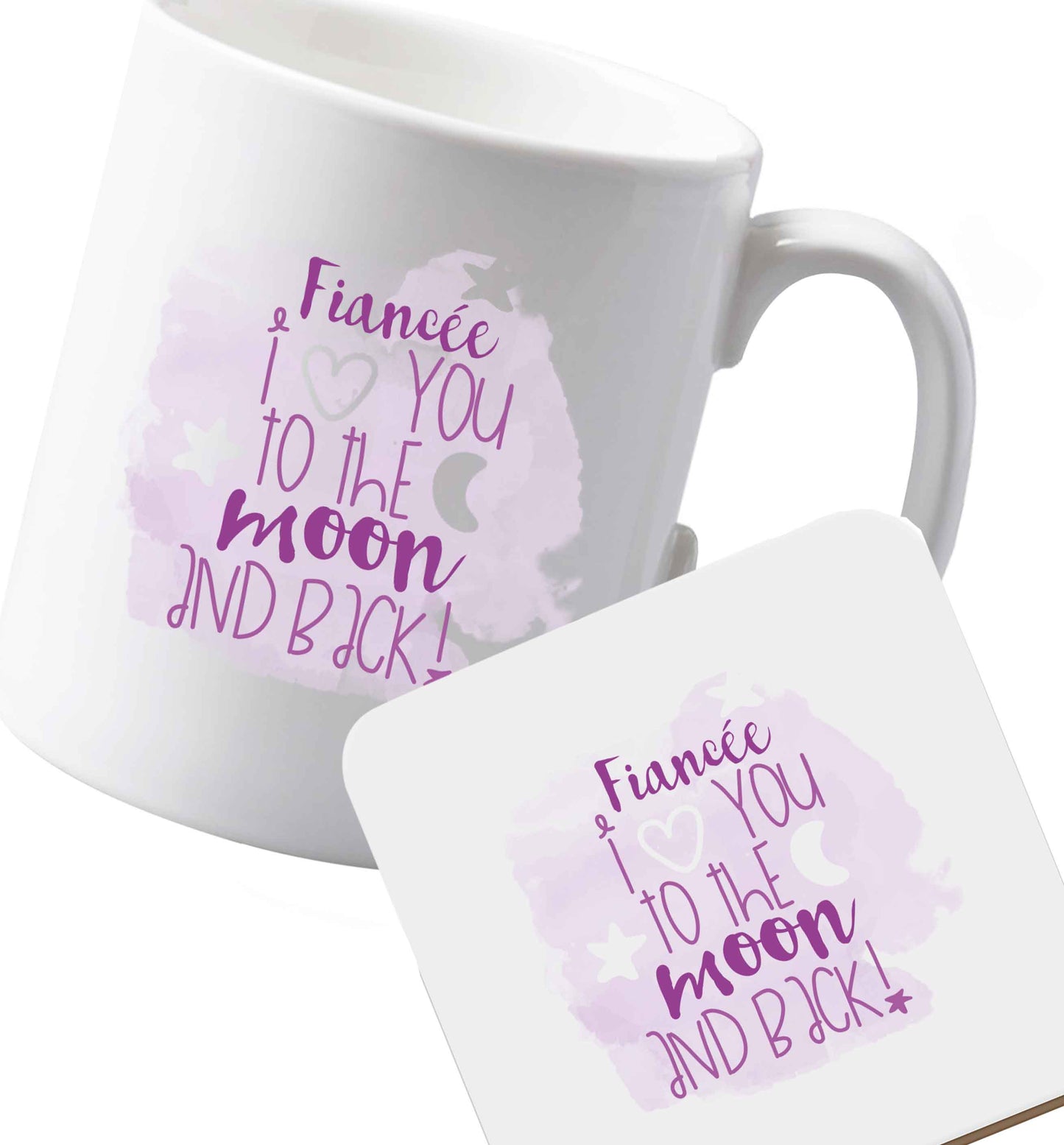 10 oz Ceramic mug and coaster Favourite Type Pan Pancake both sides