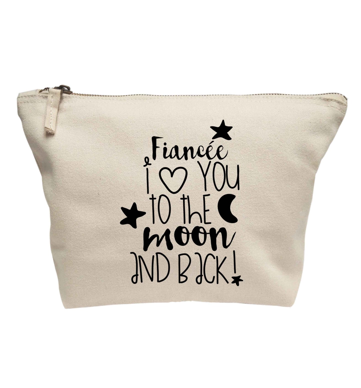 Fiancée I love you to the moon and back | Makeup / wash bag