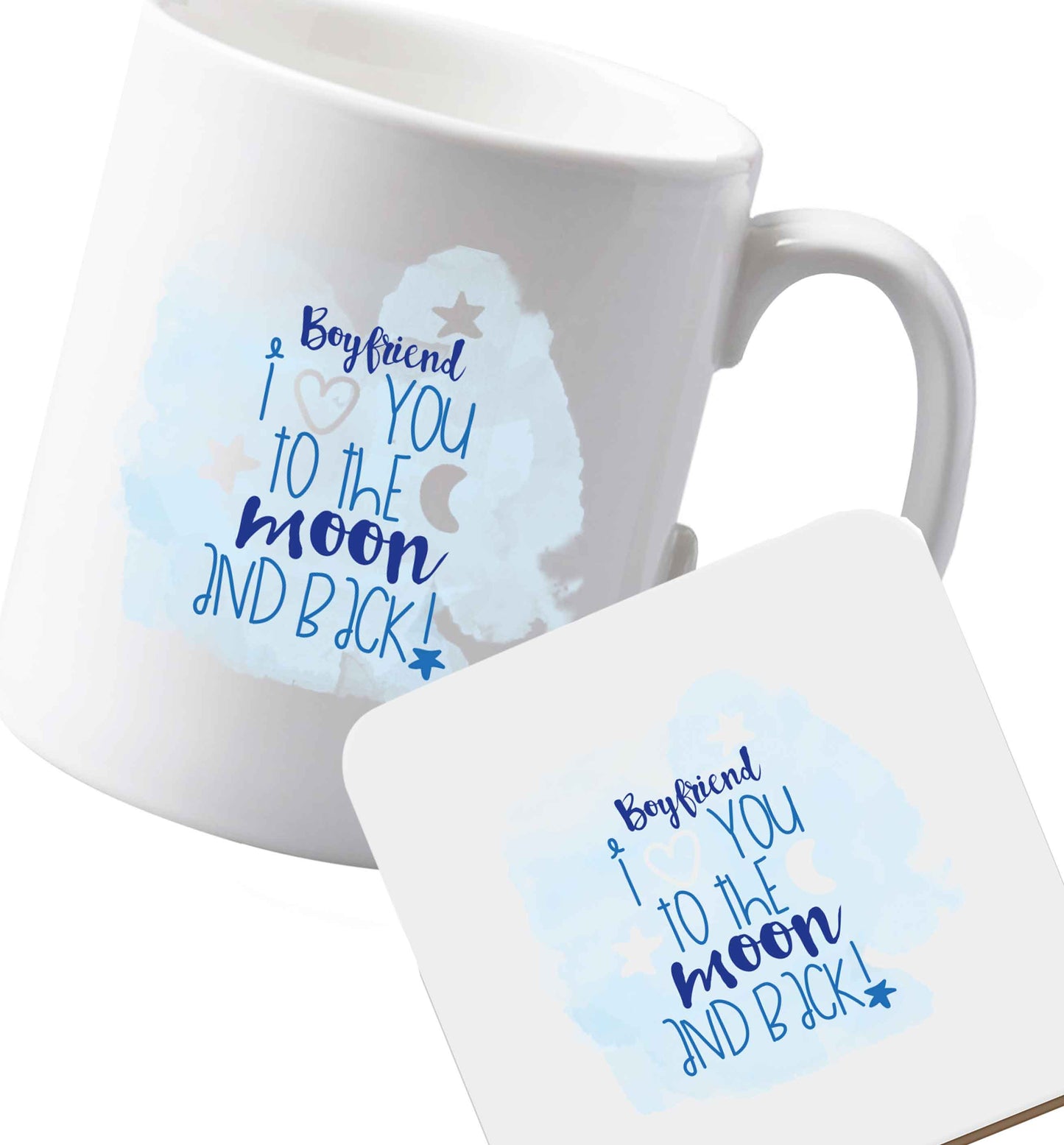 10 oz Ceramic mug and coaster Favourite Type Pan Pancake both sides