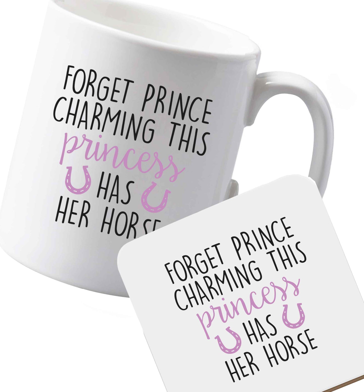 10 oz Ceramic mug and coaster Favourite Type Pan Pancake both sides