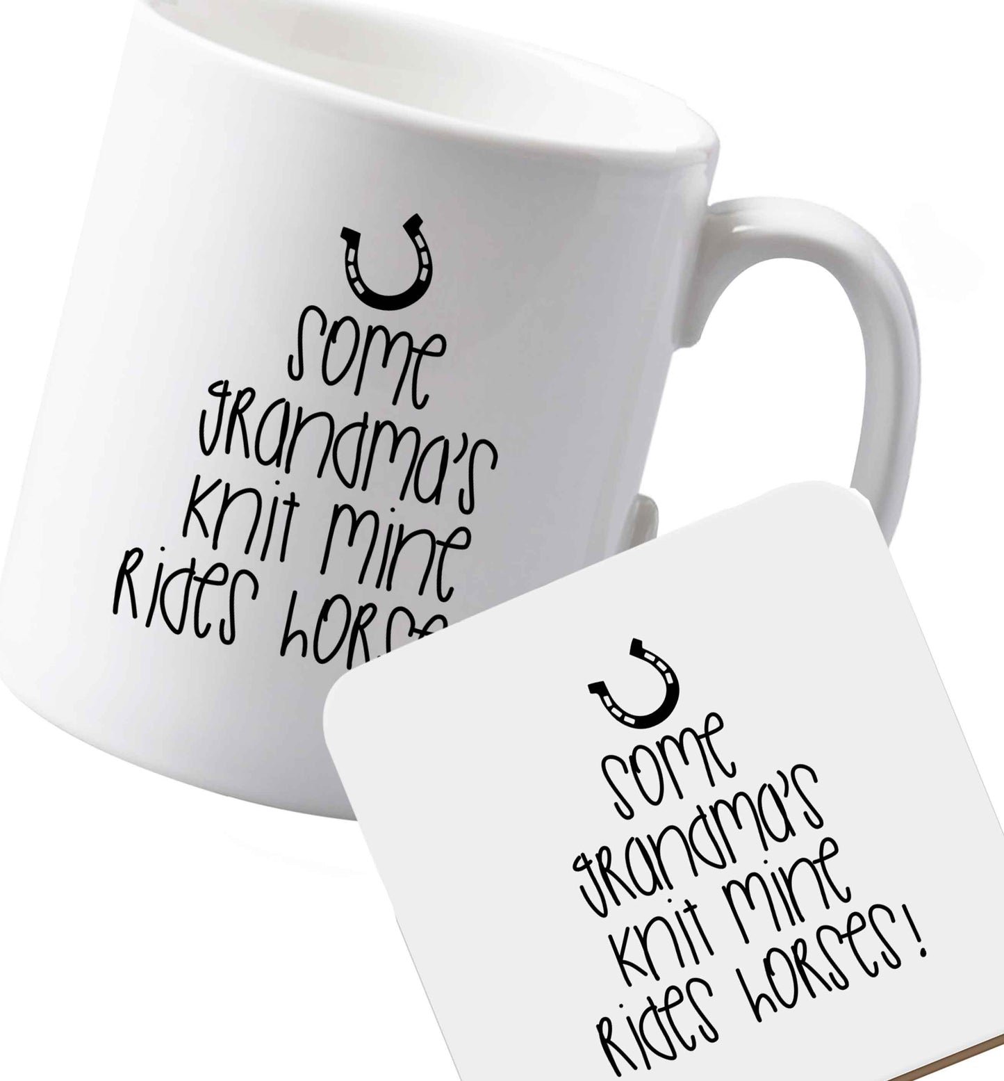 10 oz Ceramic mug and coaster Favourite Type Pan Pancake both sides