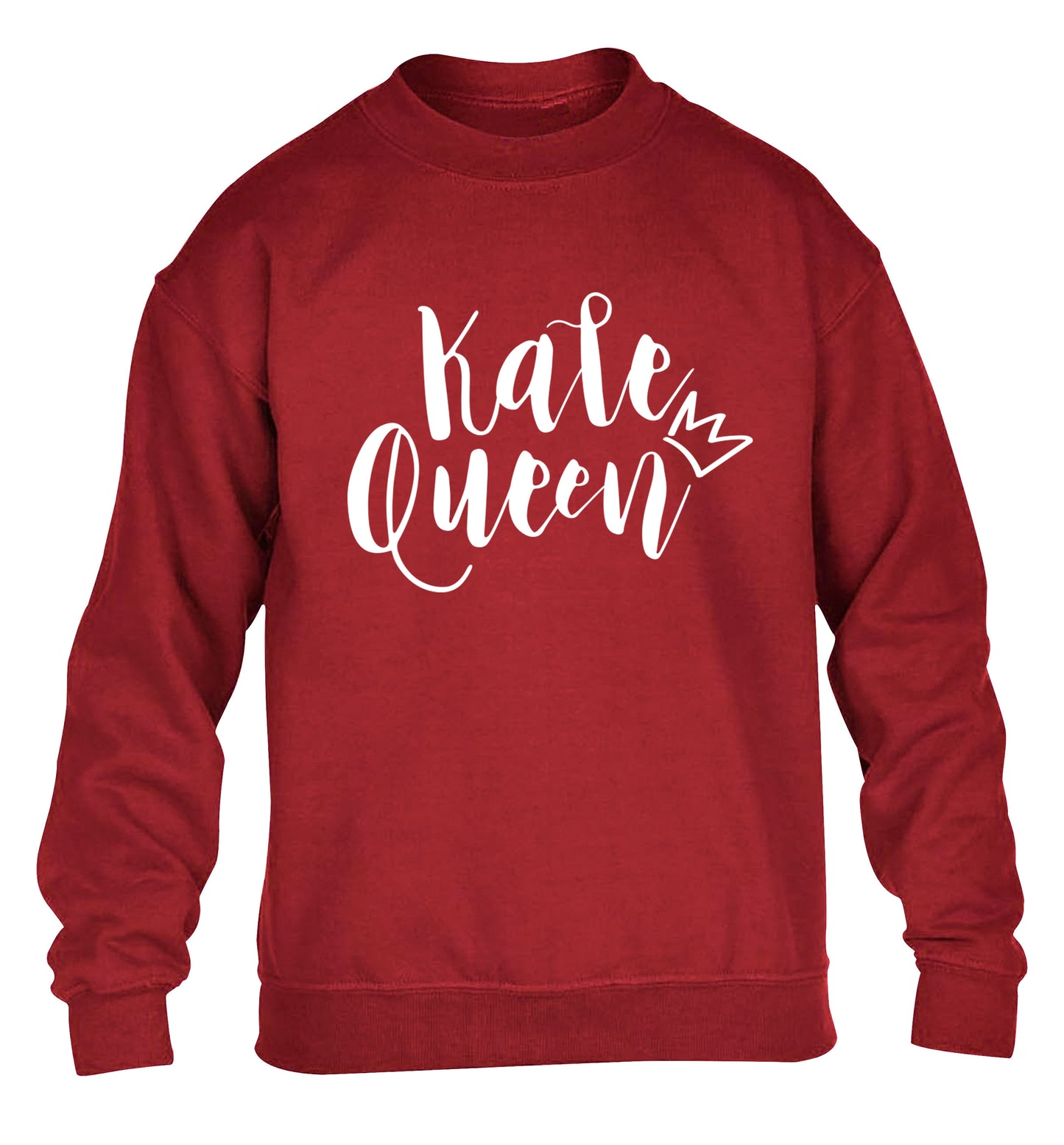 Kale Queen children's grey sweater 12-14 Years