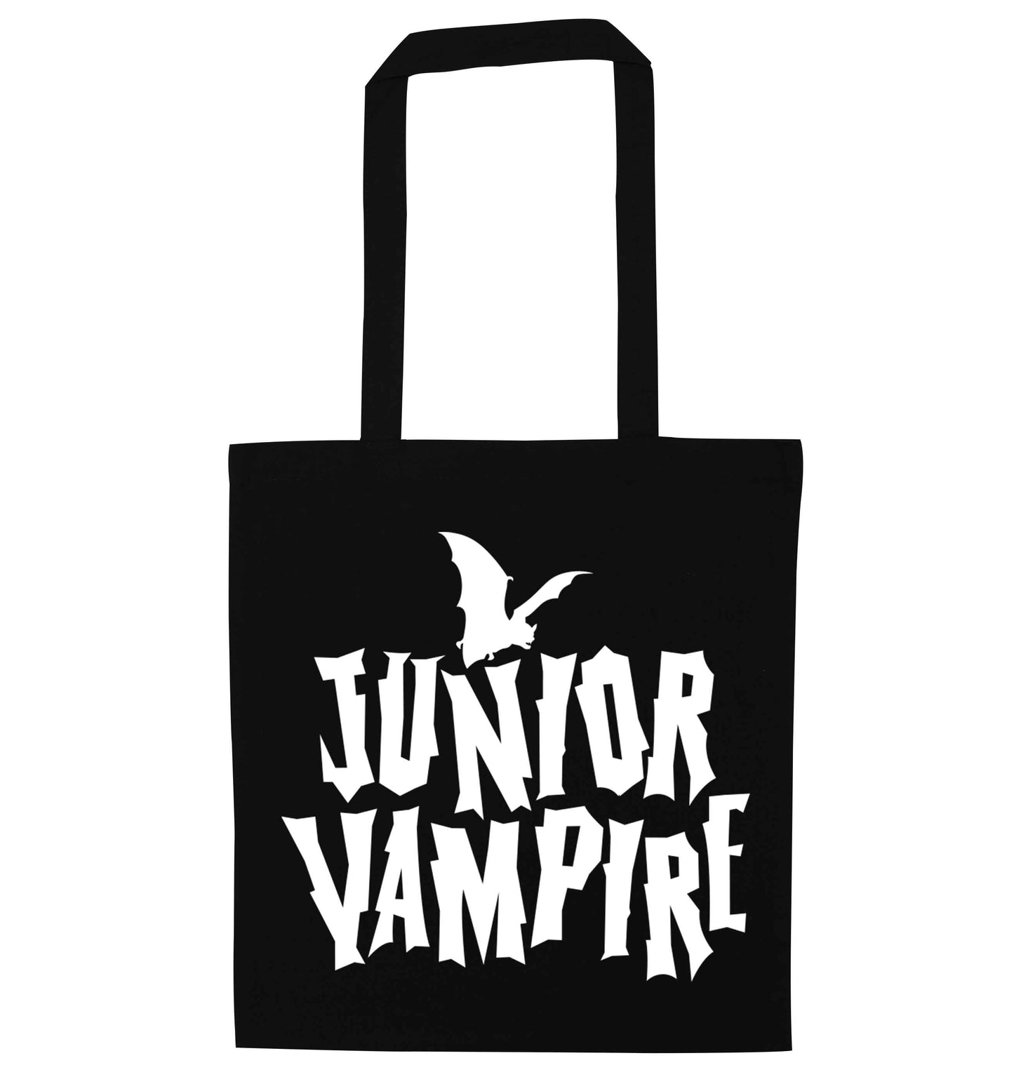 Junior vampire black tote bag