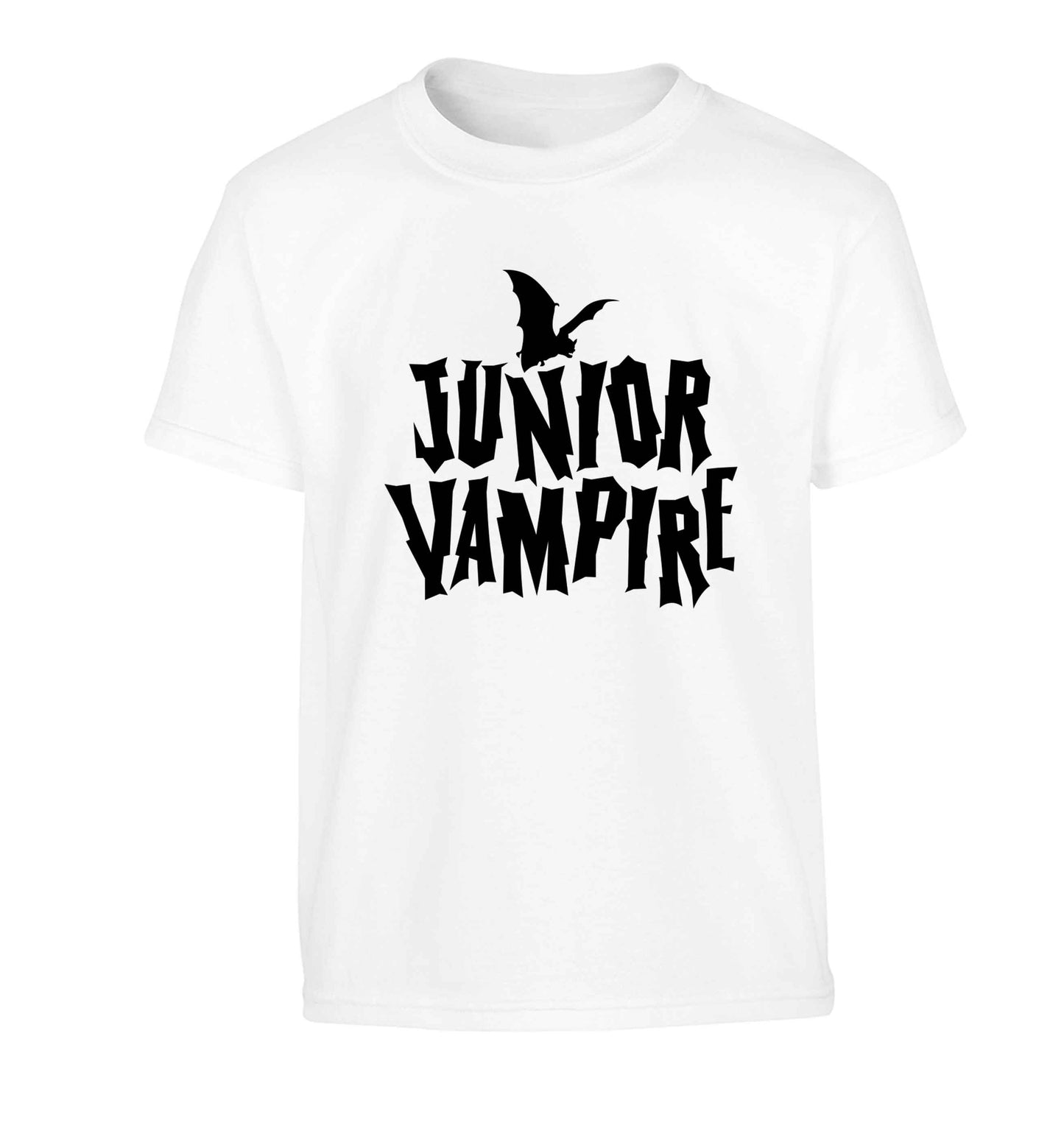 Junior vampire Children's white Tshirt 12-13 Years