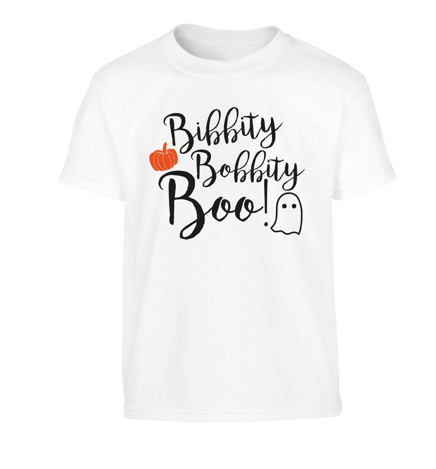 Bibbity bobbity boo! Children's white Tshirt 12-14 Years