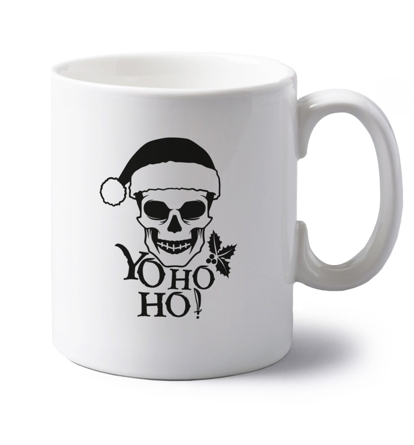 Yo ho ho! left handed white ceramic mug