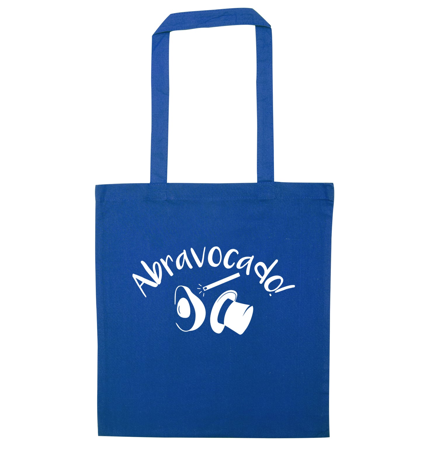 Abravocado blue tote bag