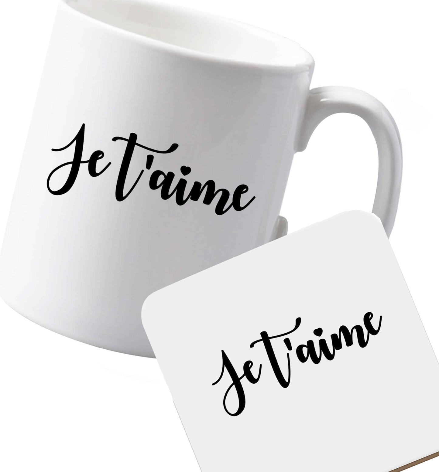 10 oz Ceramic mug and coaster Favourite Type Pan Pancake both sides