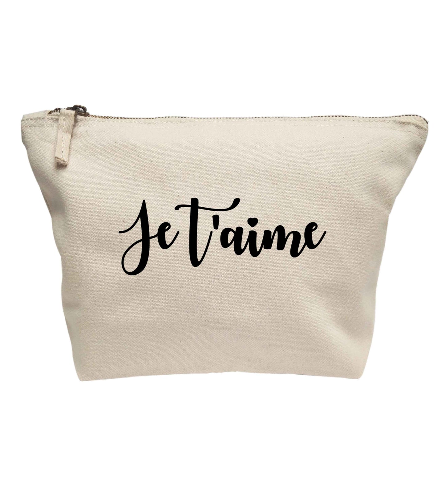 Je t'aime | Makeup / wash bag