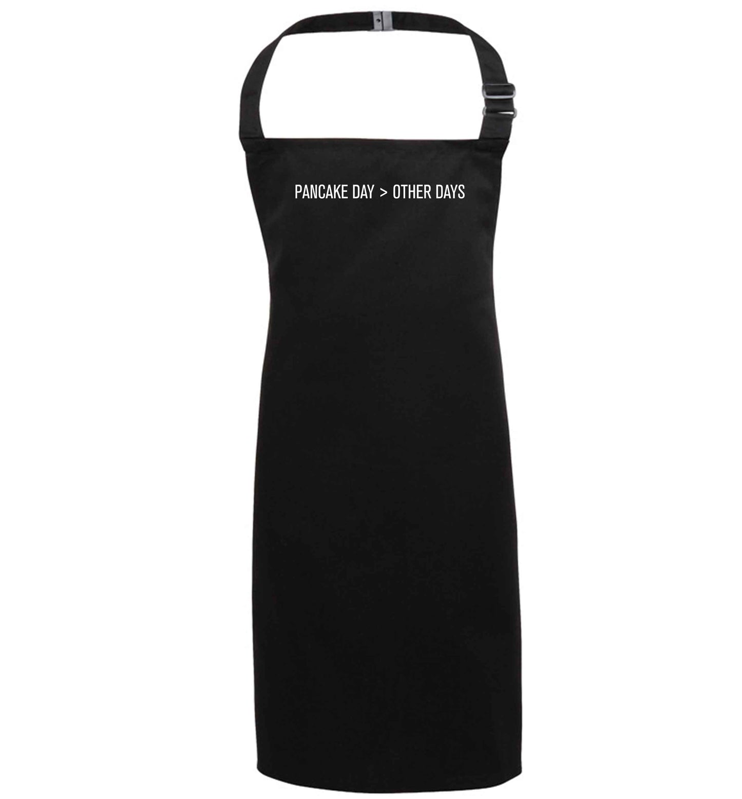 Pancake day > other days black apron 7-10 years