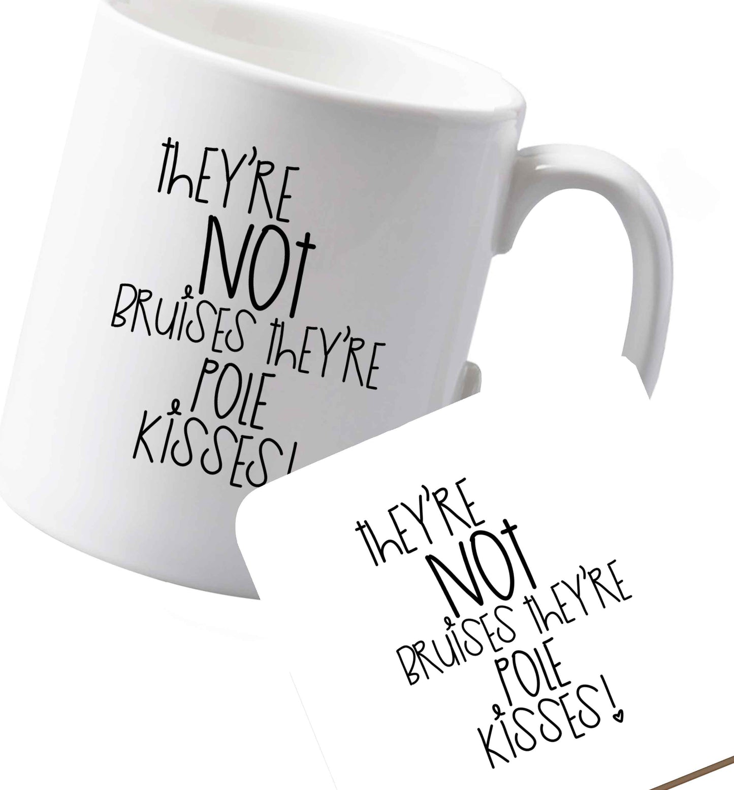 10 oz Ceramic mug and coaster Favourite Type Pan Pancake both sides