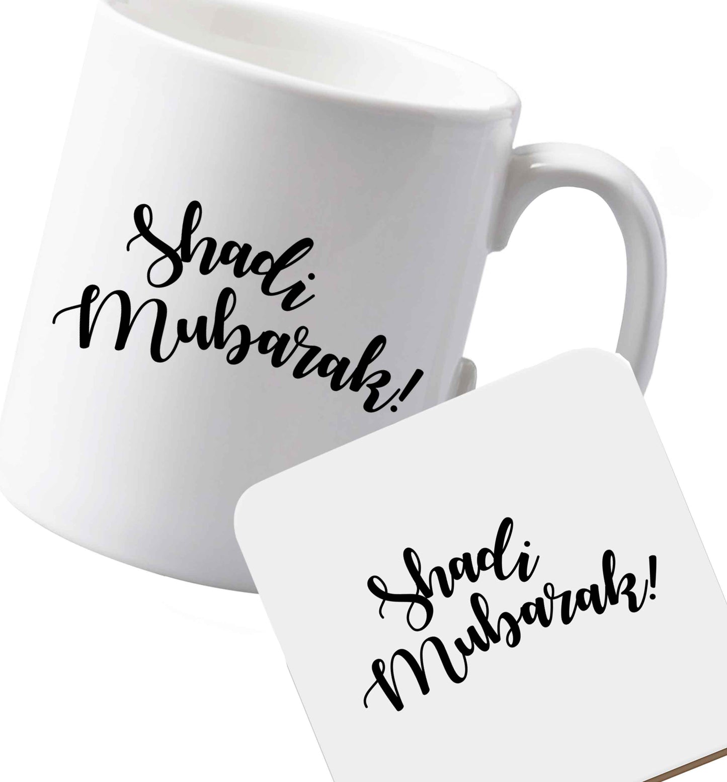 10 oz Ceramic mug and coaster Favourite Type Pan Pancake both sides