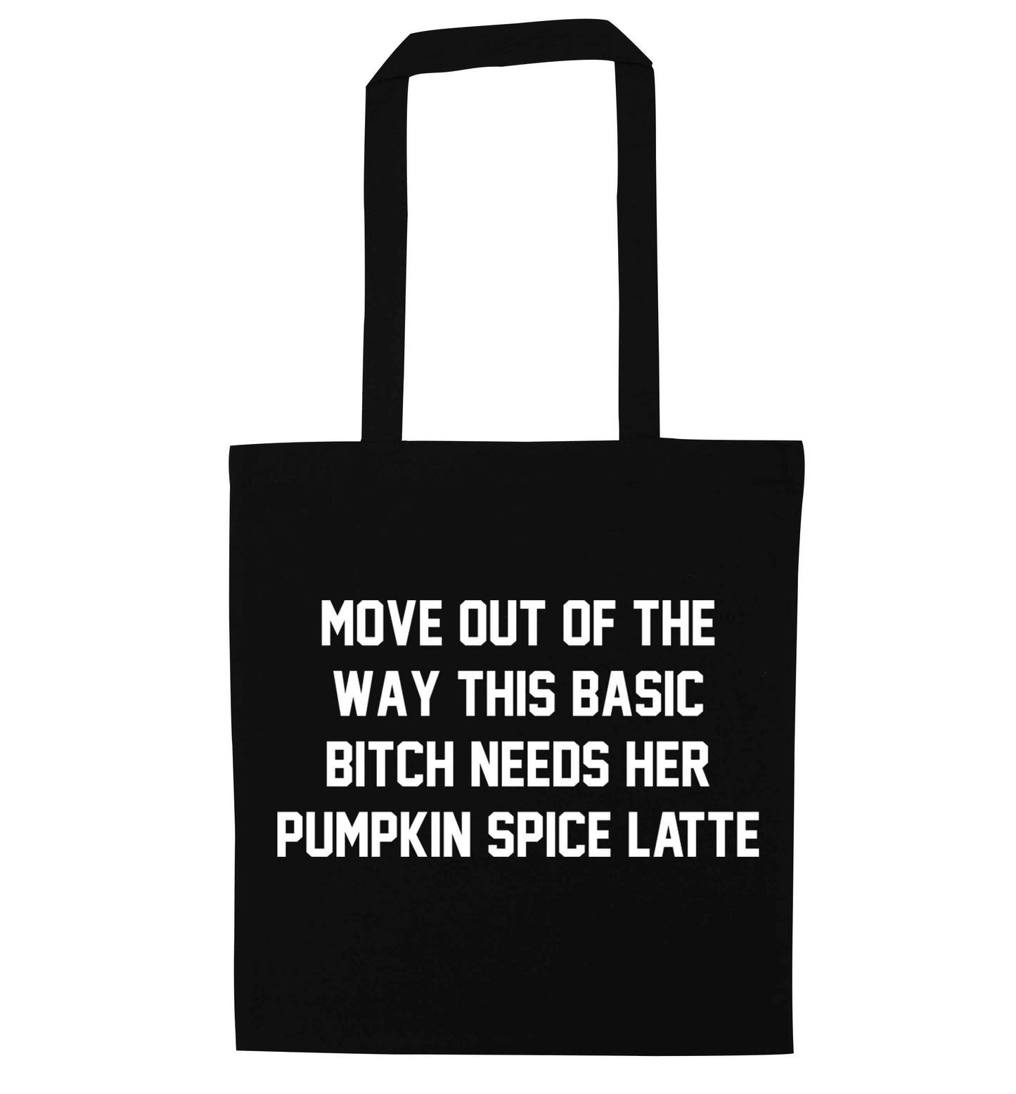 5 a Day Pumpkin Lattes black tote bag