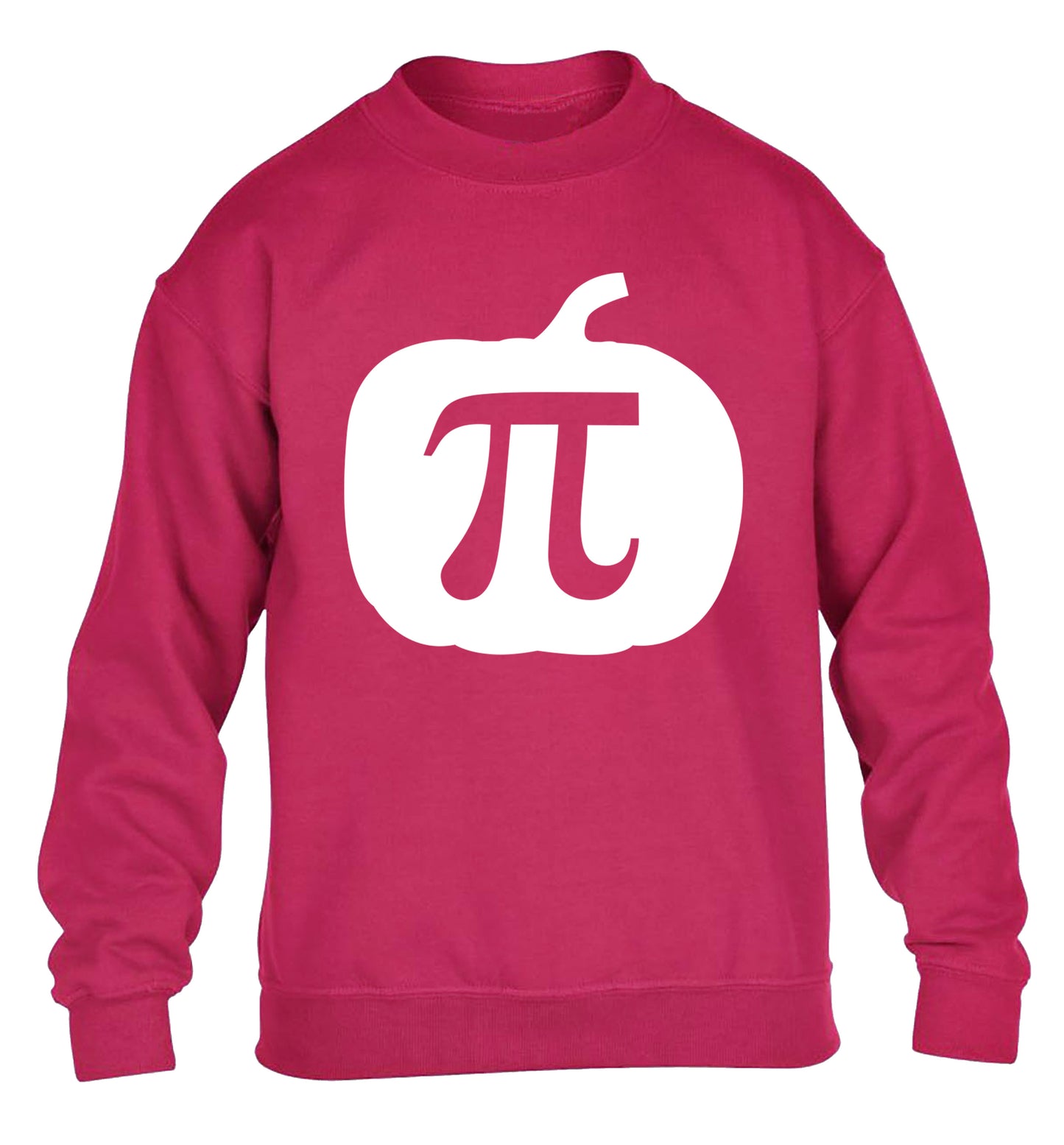 Pumpkin Pi children's pink sweater 12-13 Years